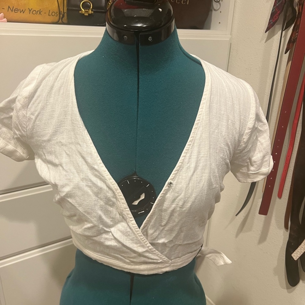 Full tilt White crop top